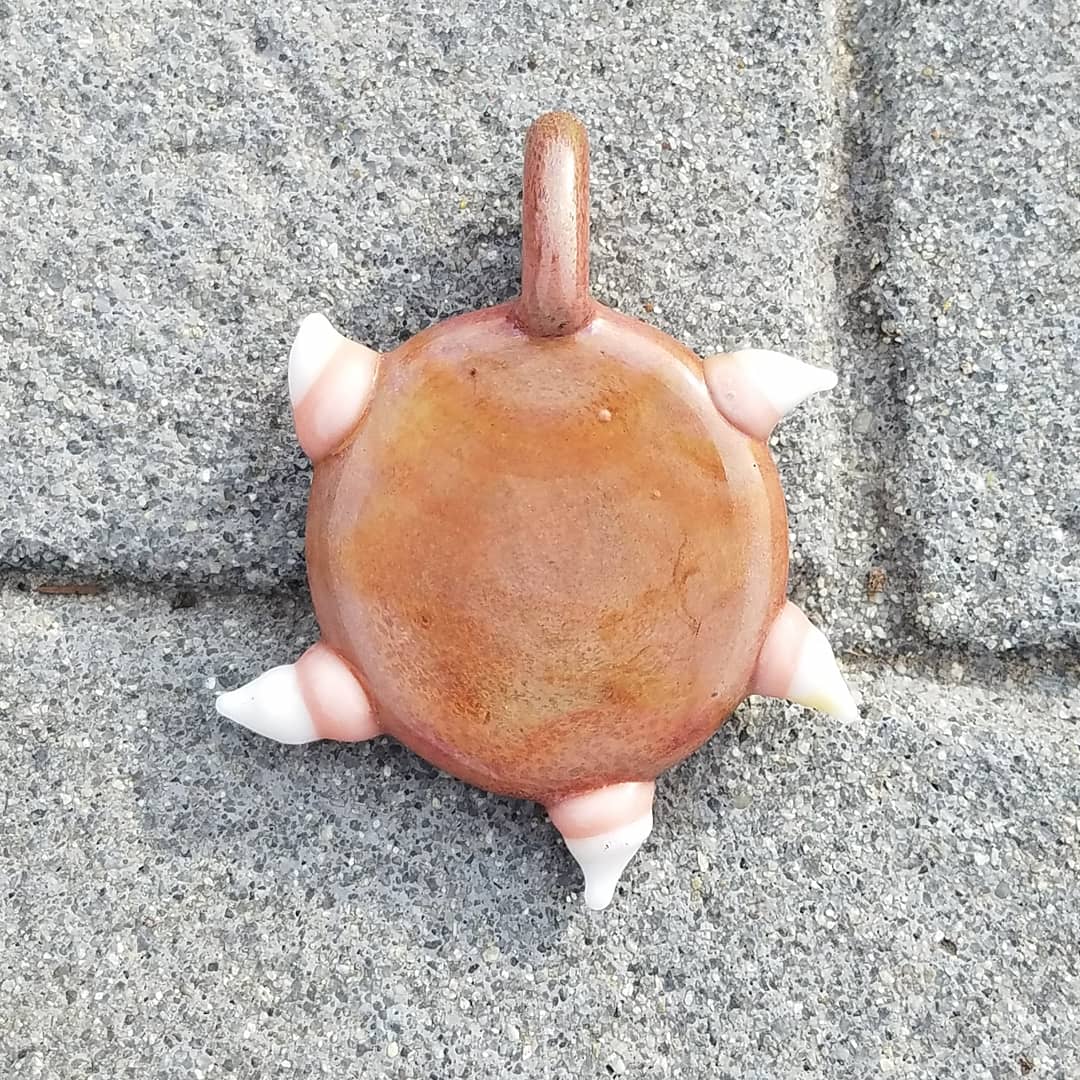 Teeth Disk Pendant