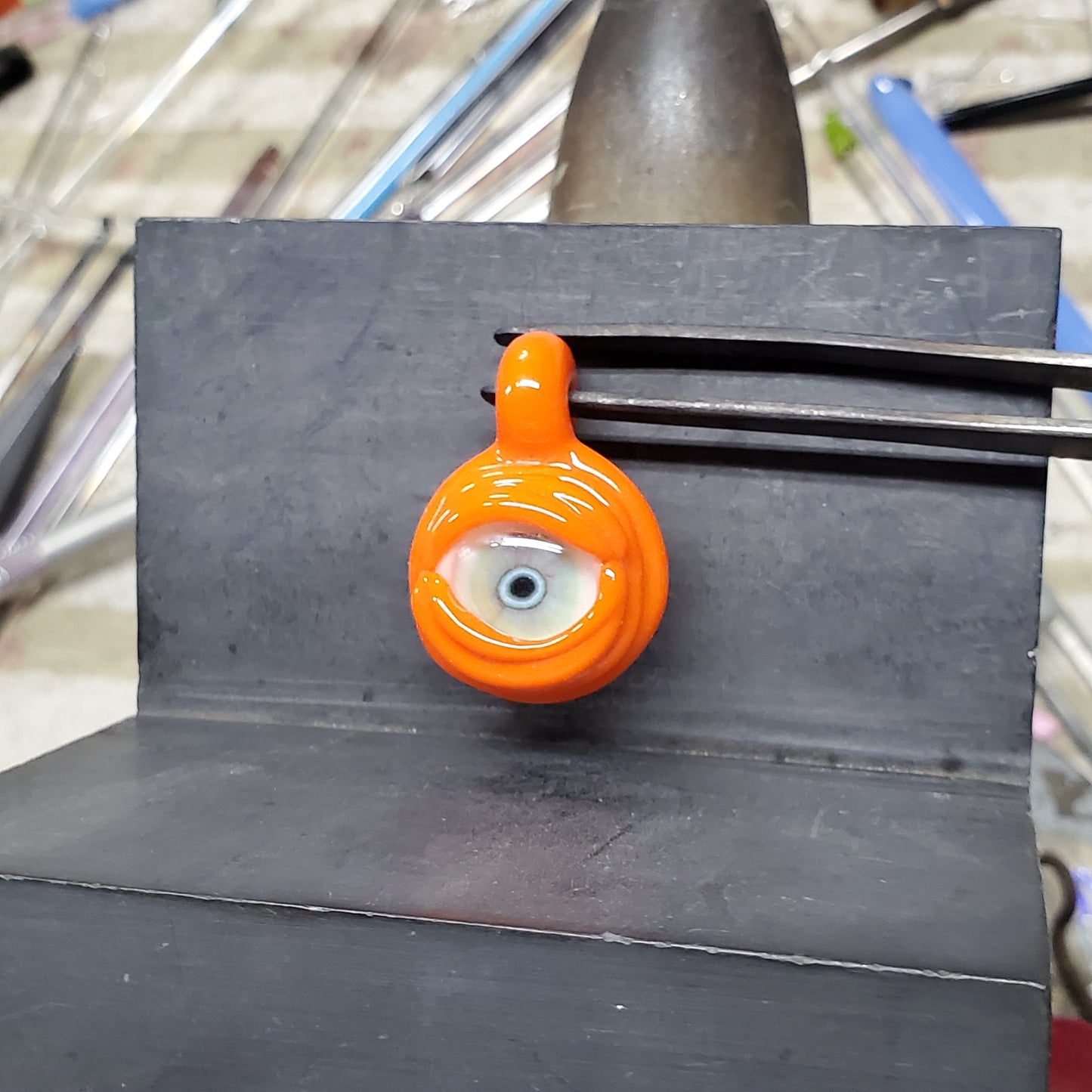 Eye Pendant - Orange