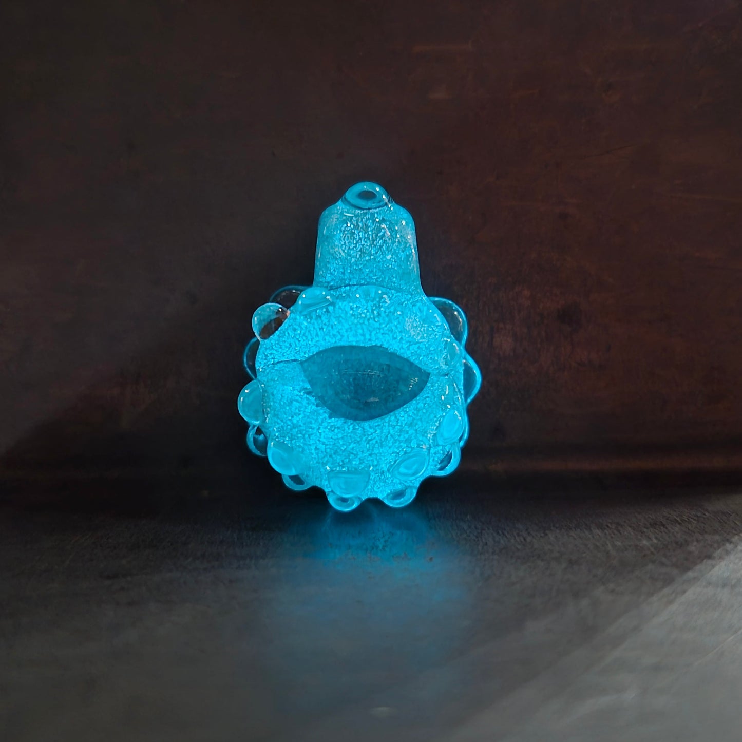 Eye Pendant - Glow in the Dark Moonlit Lagoon Ghost Eye Pendant
