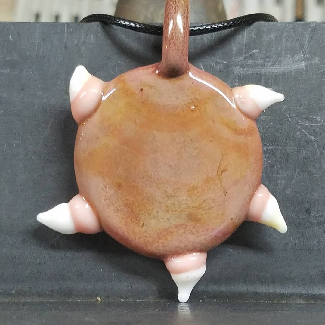 Teeth Disk Pendant