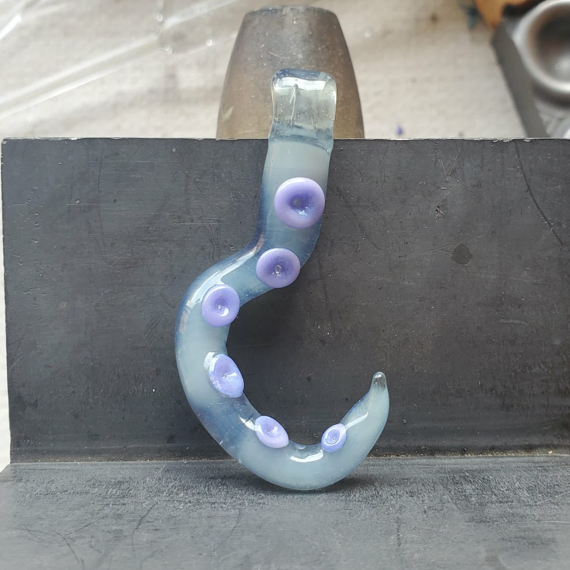Tenticule Pendant - Pastel Potion CFL and Purple