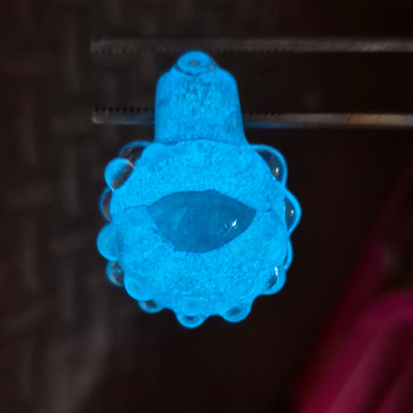 Eye Pendant - Glow in the Dark Moonlit Lagoon Ghost Eye Pendant
