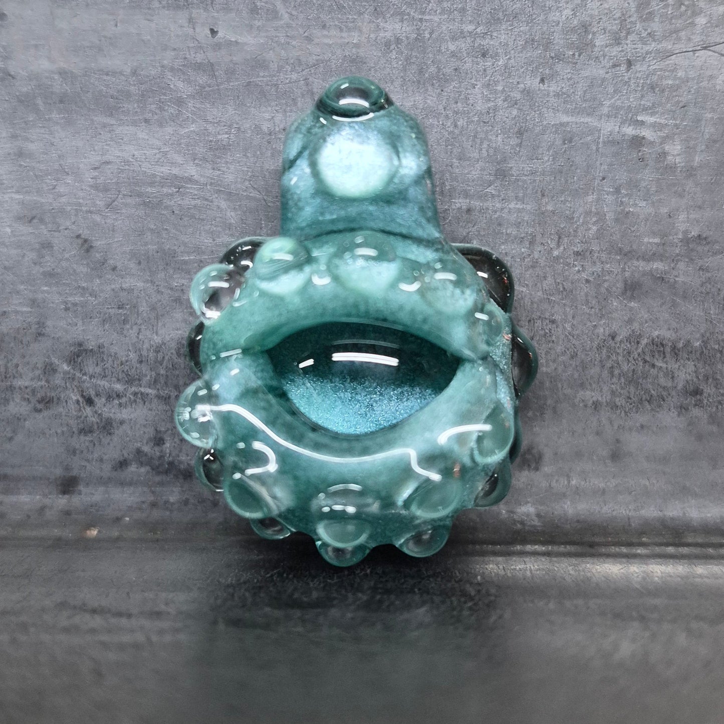 Eye Pendant - Glow in the Dark Moonlit Lagoon Ghost Eye Pendant