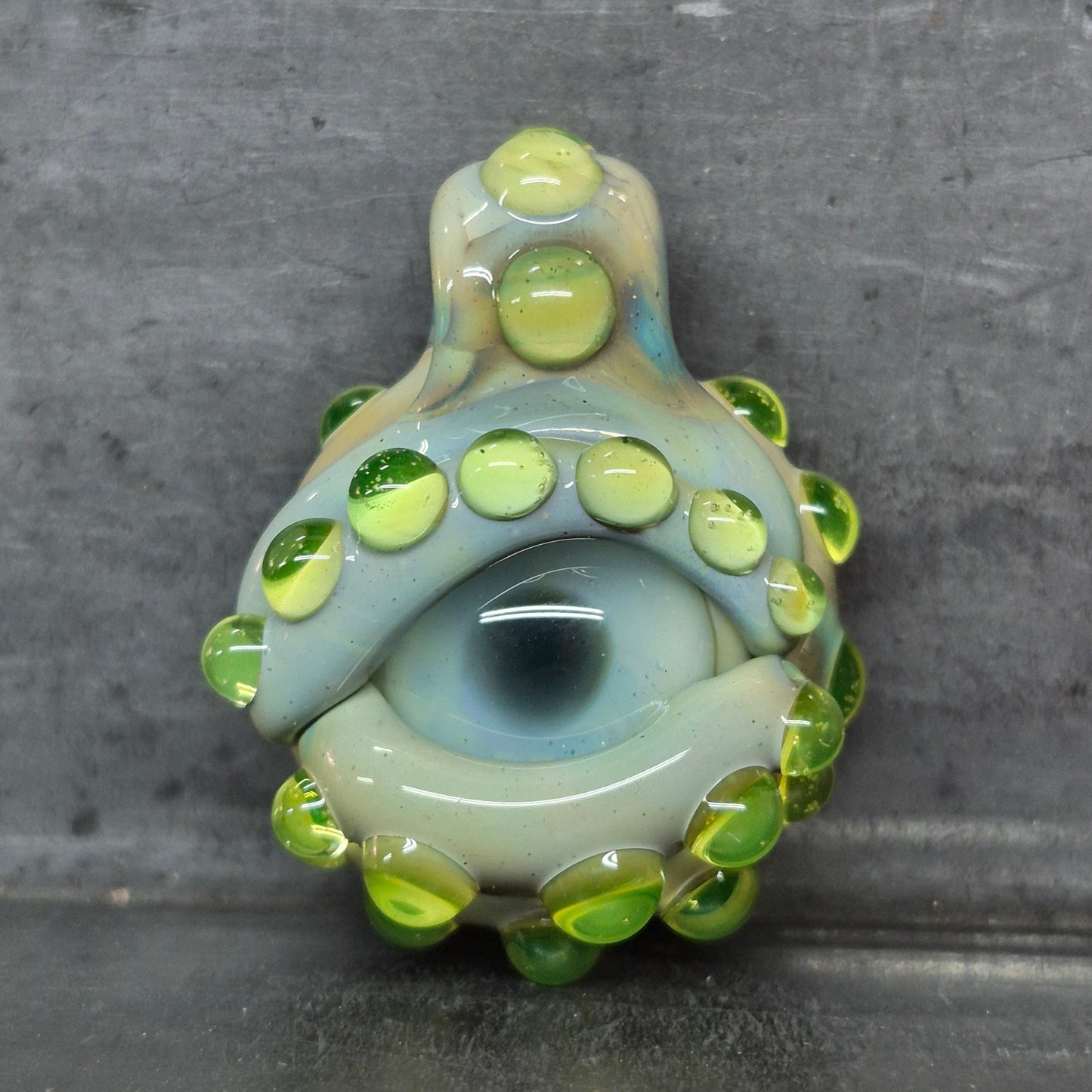 Eye Pendant - Green Ion UV Eye Pendant